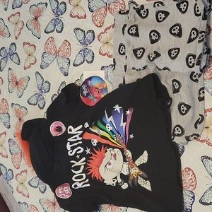 Nwt Trolls Two Peice Short/Hooded Top Set.